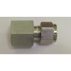 FEMALE CONNECTOR SUS316 3/8"(OD) x 3/8(F)NPT